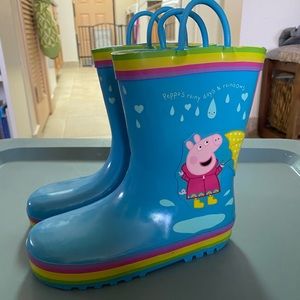 Peppa Pig Rain boots size 11-12